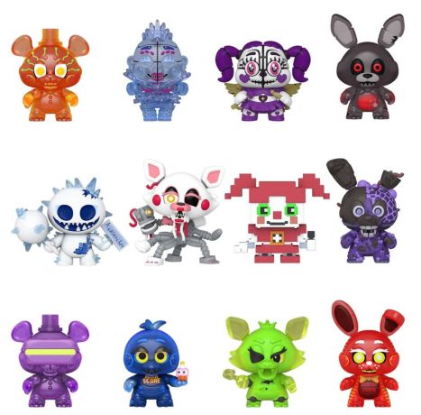 Figurine Funko Mystery Minis Five Nights at Freddy's FNAF Série 7 - 12 Figurines