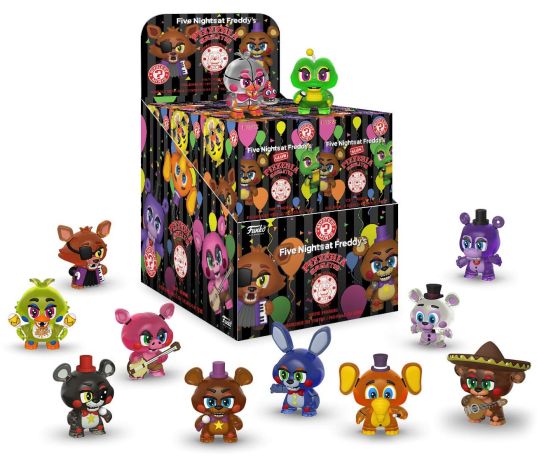 Figurine Funko Mystery Minis Five Nights at Freddy's FNAF Pizzeria Simulator Série 6 - 12 Figurines