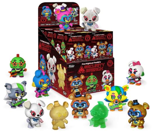 Figurine Funko Mystery Minis Five Nights at Freddy's FNAF Série 8 - 12 Figurines