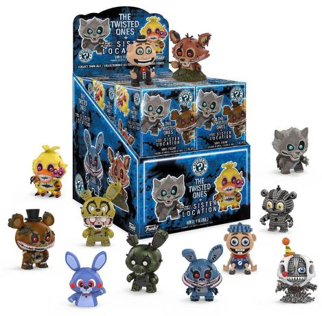 Figurine Funko Mystery Minis Five Nights at Freddy's FNAF Série 3 (The Twisted Ones) - 12 Figurines