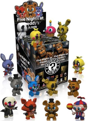 Figurine Funko Mystery Minis Five Nights at Freddy's FNAF Série 1 - 14 Figurines