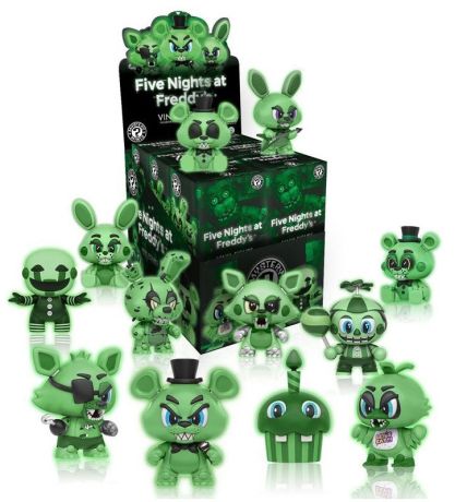 Figurine Funko Mystery Minis Five Nights at Freddy's FNAF Série 1.5 (Nightvision) - 12 Figurines