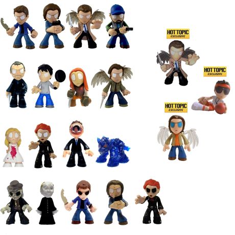 Figurine Funko Mystery Minis Supernatural Supernatural - 17 Figurines