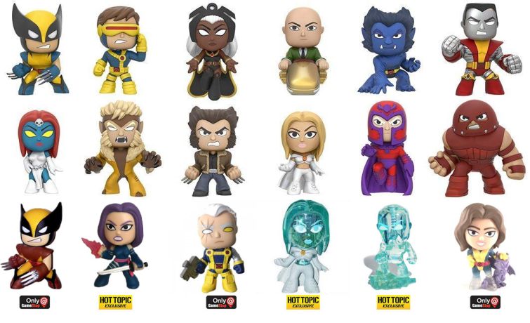 Figurine Funko Mystery Minis X-Men [Marvel] X-Men - 12 Figurines