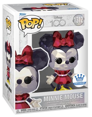Figurine Funko Pop 100 ans de Disney #1312 Minnie Mouse - Facette