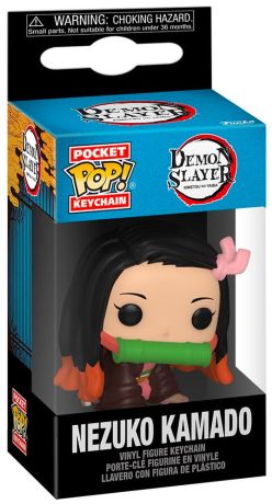 Figurine Funko Pop Demon Slayer Nezuko Kamado - Porte-clés