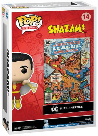 Figurine Funko Pop DC Super-Héros #14 Shazam ! - Comic Cover