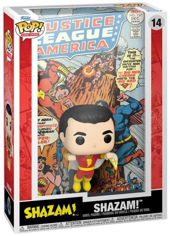 Figurine Funko Pop DC Super-Héros #14 Shazam ! - Comic Cover