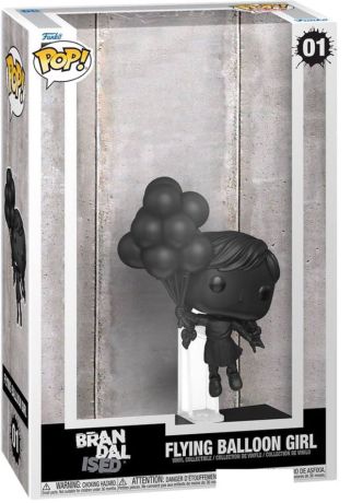 Figurine Funko Pop Brandalised #01 La Fille aux Ballons Volants - Art Cover