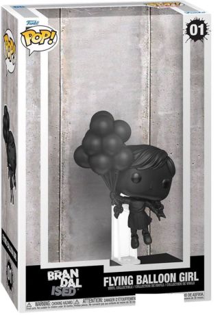 Figurine Pop Brandalised #1 pas cher : La Fille aux Ballons Volants - Art  Cover