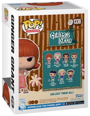 Figurine Funko Pop L'Île aux naufragés #1332 Ginger Grant, la starlette de cinéma