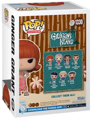 Figurine Funko Pop L'Île aux naufragés #1332 Ginger Grant, la starlette de cinéma