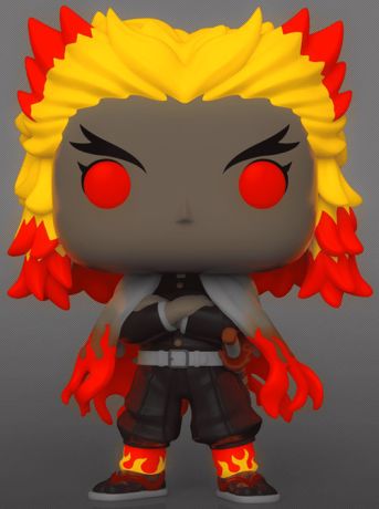 Figurine Funko Pop Demon Slayer #1308 Kyojuro Rengoku - Glow in the Dark