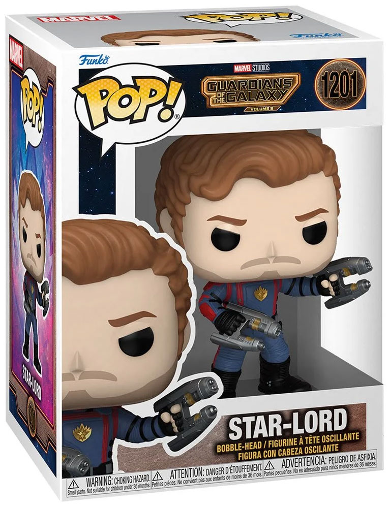 Funko PoP! Les gardiens de la galaxie - Star-Lord #198 | Kaufen auf