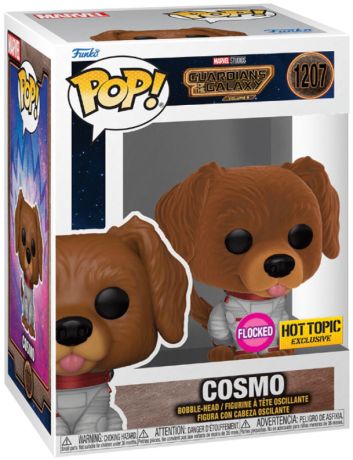 Figurine Funko Pop Les Gardiens de la Galaxie Vol. 3 [Marvel] #1207 Cosmo - Flocked