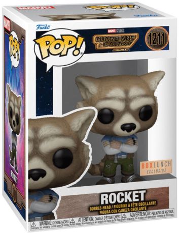 Figurine Funko Pop Les Gardiens de la Galaxie Vol. 3 [Marvel] #1211 Rocket