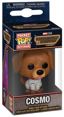 Figurine Funko Pop Les Gardiens de la Galaxie Vol. 3 [Marvel] Cosmo - Porte-clés