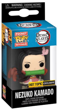 Figurine Funko Pop Demon Slayer Nezuko Kamado - Porte-clés