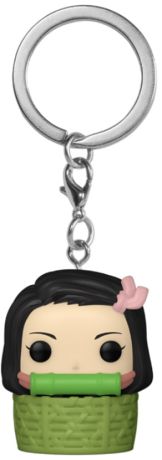 Figurine Funko Pop Demon Slayer Nezuko Kamado dans le panier - Porte-clés