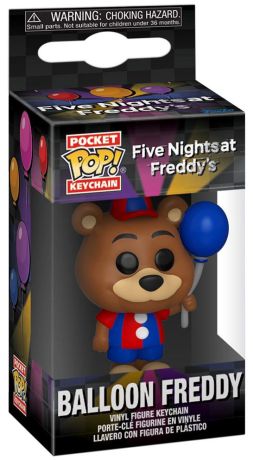 Figurine Funko Pop Five Nights at Freddy's Freddy Ballon - Porte-clés
