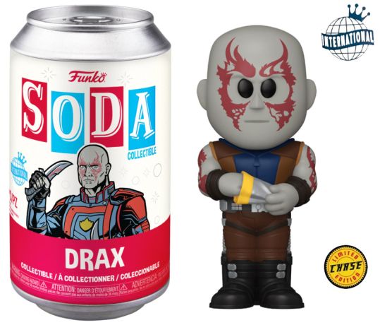 Figurine Funko Soda Les Gardiens de la Galaxie Vol. 3 [Marvel] Drax (Canette Rouge) [Chase]
