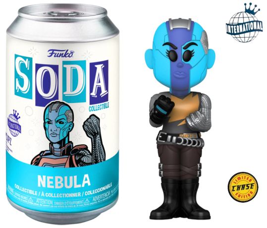 Figurine Funko Soda Les Gardiens de la Galaxie Vol. 3 [Marvel] Nebula (Canette Bleue) [Chase]