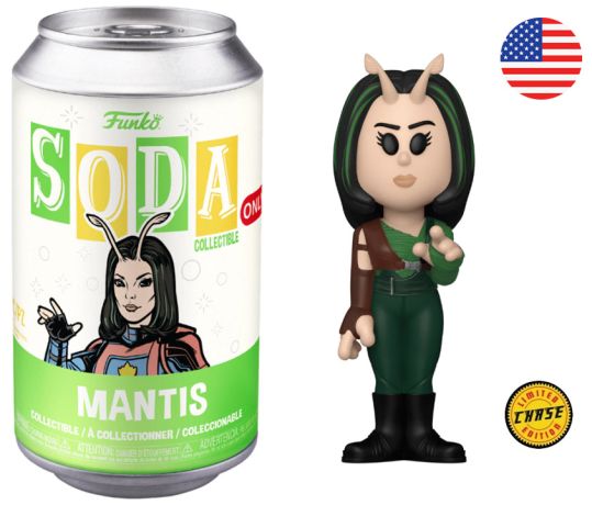 Figurine Funko Soda Les Gardiens de la Galaxie Vol. 3 [Marvel] Mantis (Canette Verte) [Chase]