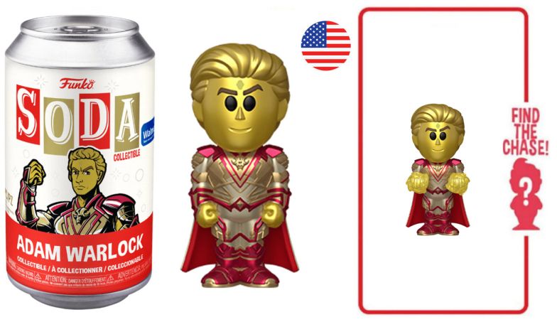 Figurine Funko Soda Les Gardiens de la Galaxie Vol. 3 [Marvel] Adam Warlock (Canette Rouge)