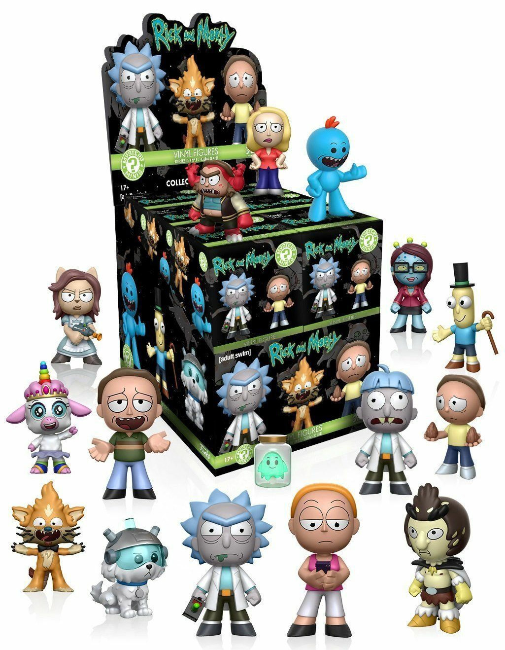 Mini Rick Figurine Mystery Minis Rick et Morty pas cher : Rick et Morty Série 1 ...
