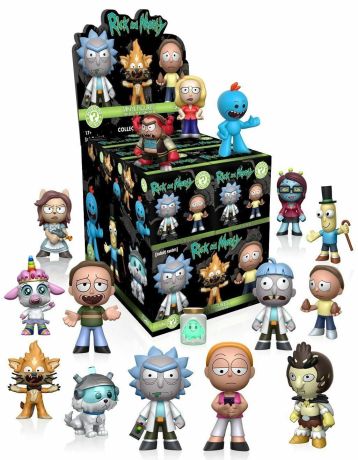 Figurine Funko Mystery Minis Rick et Morty Rick et Morty Série 1 - 16 Figurines