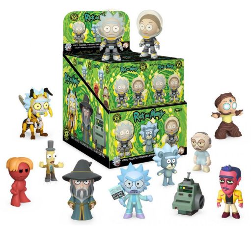 Figurine Funko Mystery Minis Rick et Morty Rick et Morty Série 3 - 12 Figurines