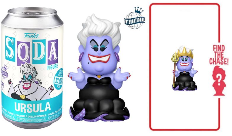 Figurine Funko Soda La Petite Sirène [Disney] Ursula (Canette Bleue)