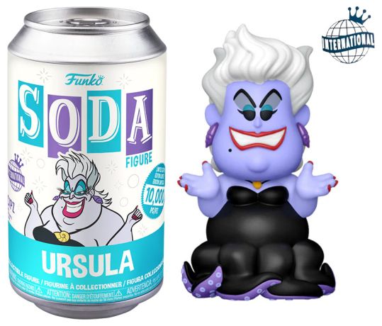 Figurine Funko Soda La Petite Sirène [Disney] Ursula (Canette Bleue)
