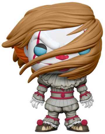 Figurine Funko Pop Ça #474 Grippe-sou avec perruque