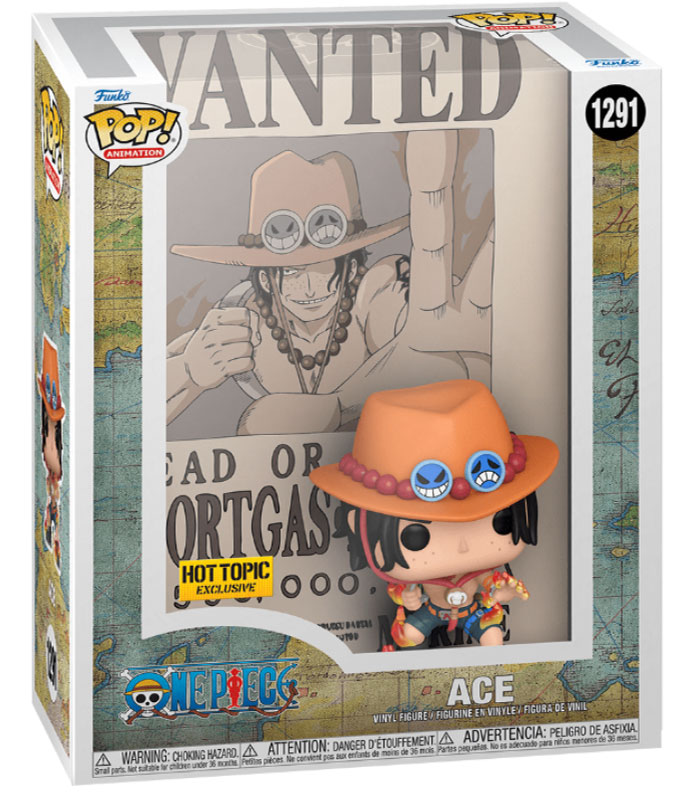 Figurine Pop One Piece #1291 pas cher : Ace - Poster