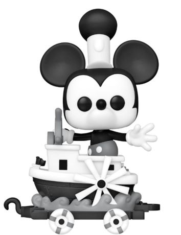 Figurine Funko Pop 100 ans de Disney #19 Mickey sur le chariot Bateau à Vapeur