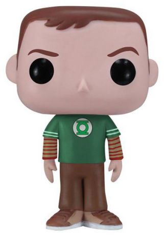 Figurine Funko Pop The Big Bang Theory #11 Sheldon Cooper - Tshirt Green Lantern