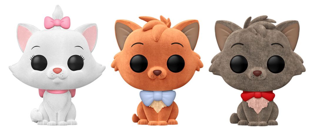 Figurine Funko Pop 100 ans de Disney Marie / Toulouse / Berlioz - Pack