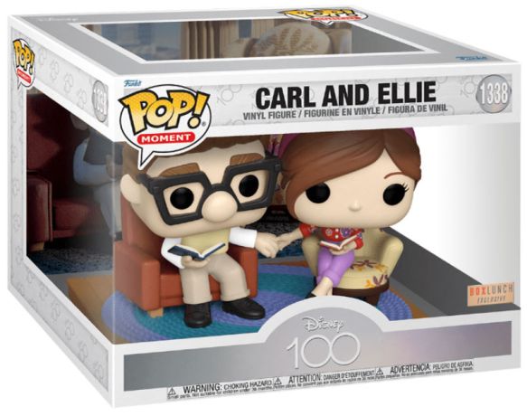 Figurine Funko Pop 100 ans de Disney #1338 Carl et Ellie - Moment