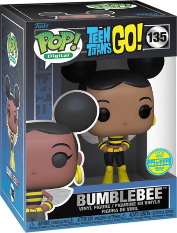 Figurine Funko Pop Teen Titans Go! #135 Bumblebee - Digital Pop