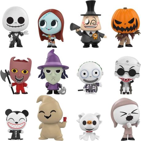 Figurine Funko Mystery Minis L'étrange Noël de M. Jack [Disney] L'étrange Noël de M. Jack 25ème Anniversaire - 12 Figurines