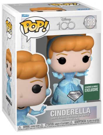 Figurine Funko Pop 100 ans de Disney #1318 Cendrillon - Diamant