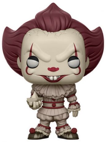 Figurine Funko Pop Ça #472 Grippe-sou avec bateau - Sépia [Chase]