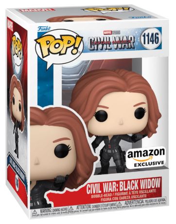 Figurine Funko Pop Captain America : Civil War [Marvel] #1146 Civil War : Black Widow