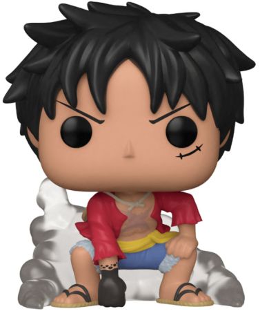 Figurine Pop One Piece #926 pas cher : Luffy Gear Fourth Métallique