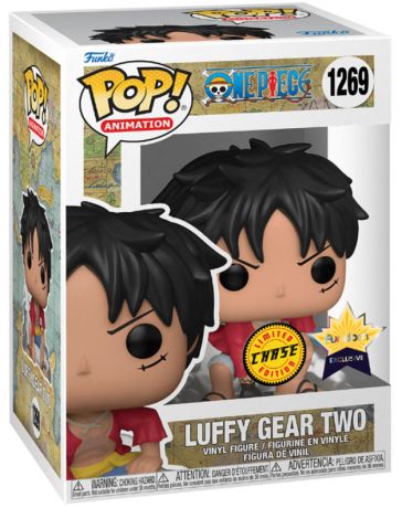 Figurine Funko Pop One Piece #1269 Luffy Gear Two [Chase]