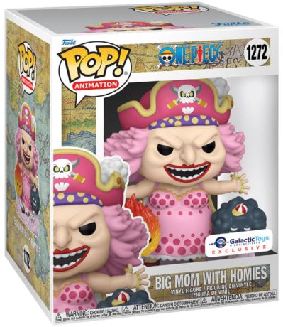 Figurine Funko Pop One Piece #1272 Big Mom with Homies - 15 cm