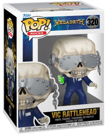 Figurine Funko Pop Megadeth #320 Vic Rattlehead