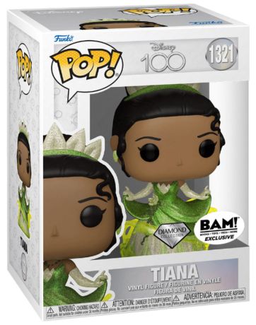 Figurine Funko Pop 100 ans de Disney #1321 Tiana - Diamant