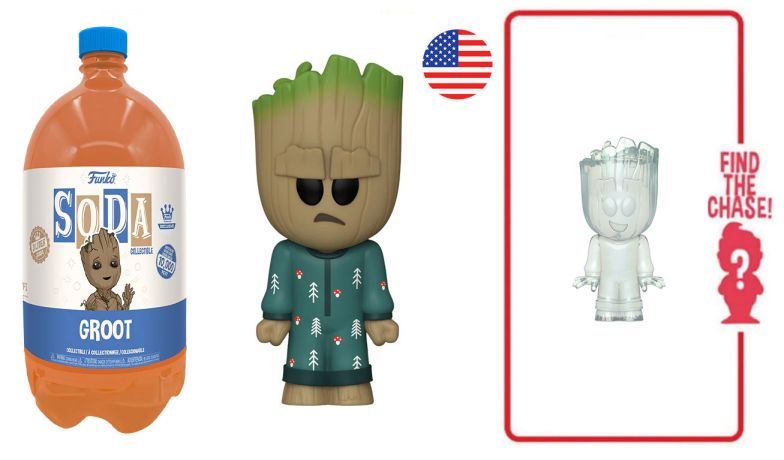 Figurine Funko Soda Je s'appelle Groot [Marvel] Groot (Bouteille Orange)